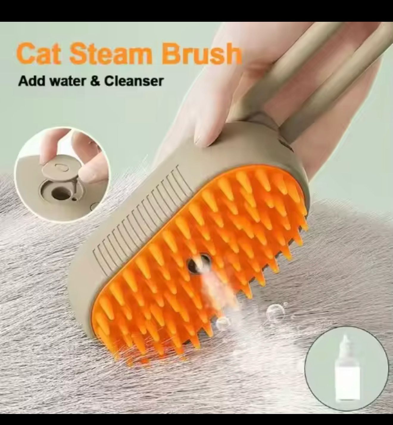 Cat Steam Brush