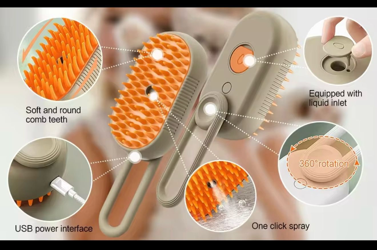 Cat Steam Brush
