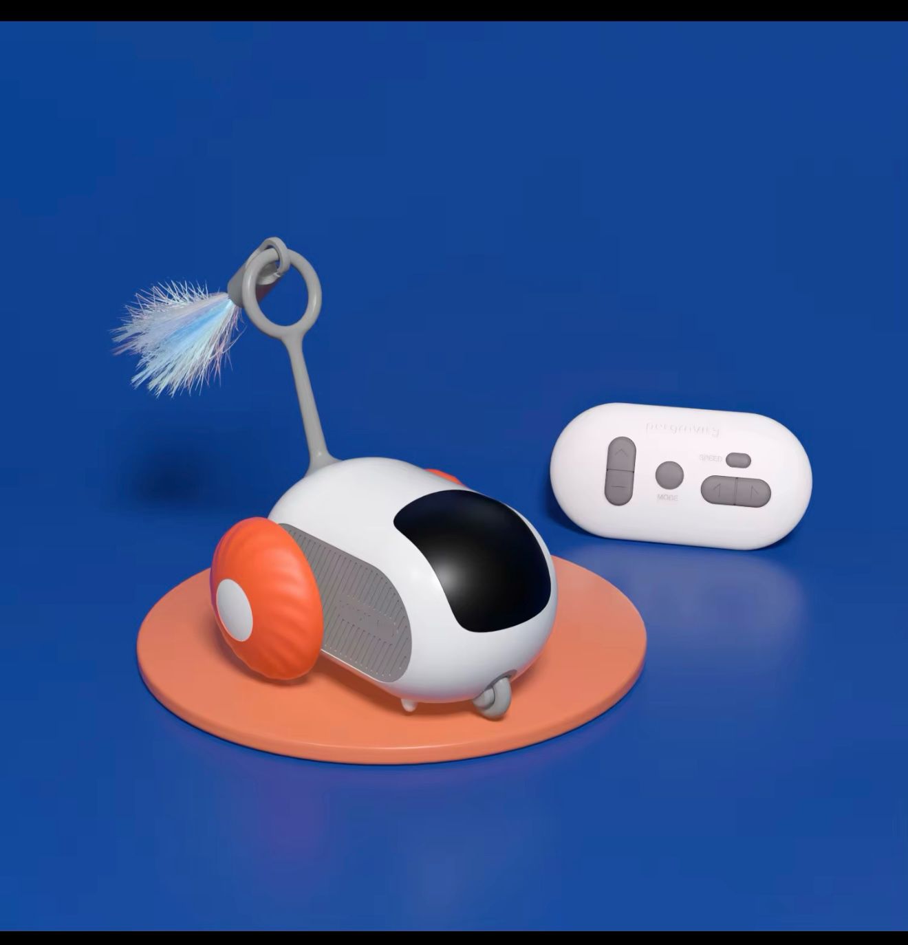 Electric Car Toy for Cats